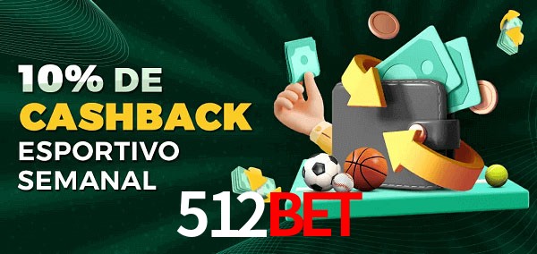 10% de bônus de cashback na 512bet